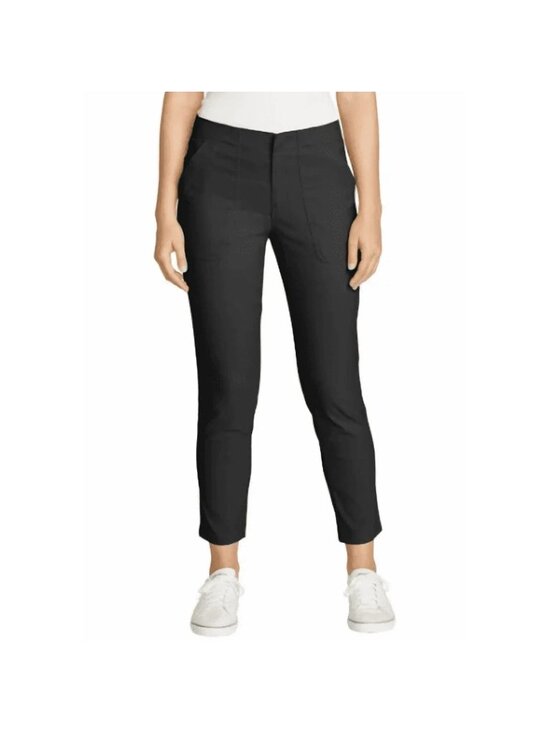 Eddie Bauer Pants - NWT Eddie Bauer Women's 10 Black Horizon Straight Ankle Pant Nylon-Spandex J2074